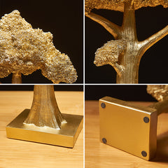 Golden Lucky Tree Decoration
