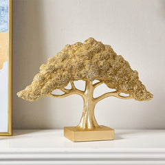 Golden Lucky Tree Decoration
