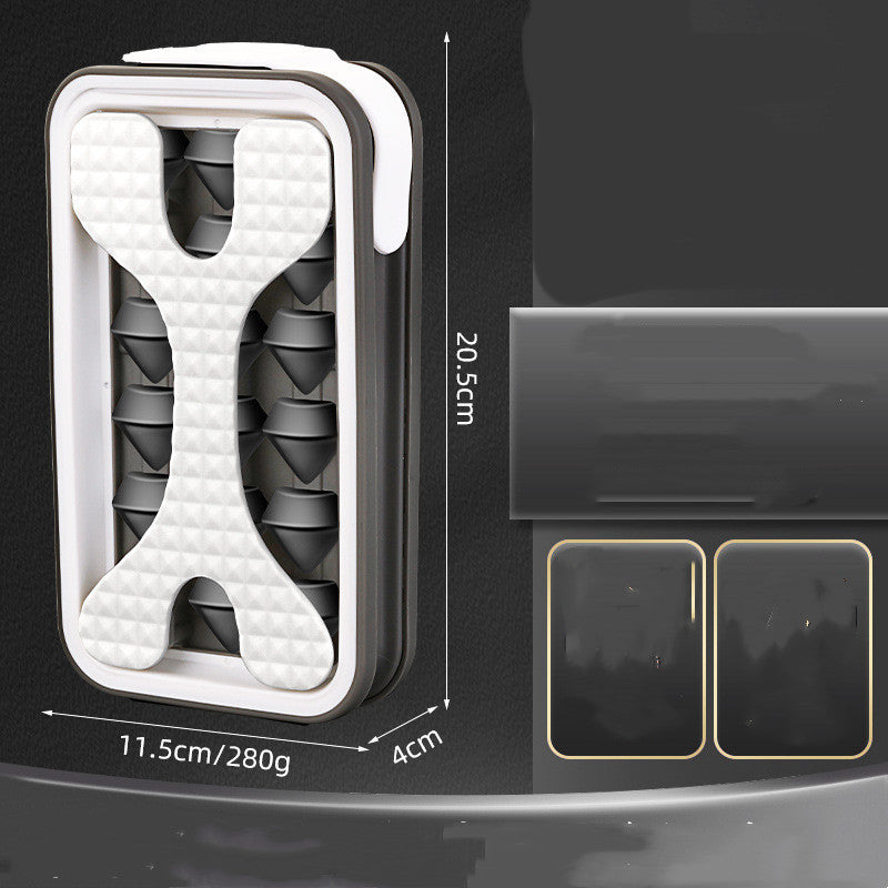 2in1 Portable Silicone Ice Cube Mold