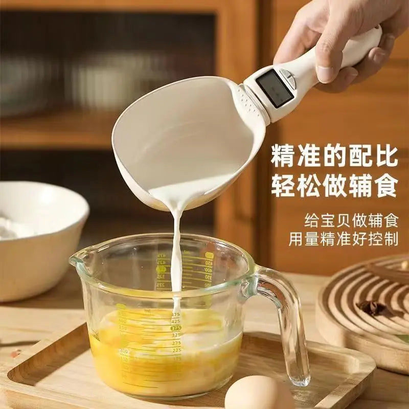 LCD Digital Measuring Food Flour Digital Spoon Scale Mini Kitchen Tool for Milk Coffee Scale