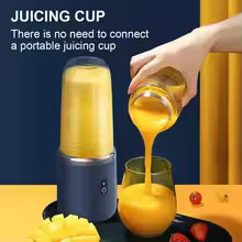 6 Color 400ml Portable USB Blender Electric Travel Juicer Cup For Smoothie Milkshake Kitchen Mini Mixer Tool