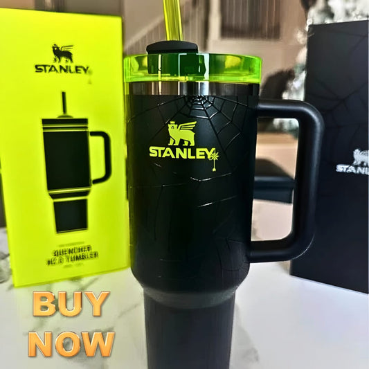 Stanley HALLOWEEN WEB GLOW H2.0 40oz Tumbler – Limited Edition Glow-in-the-Dark