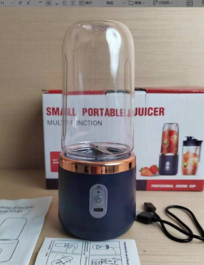 6blade Portable Blender Mini Juicer