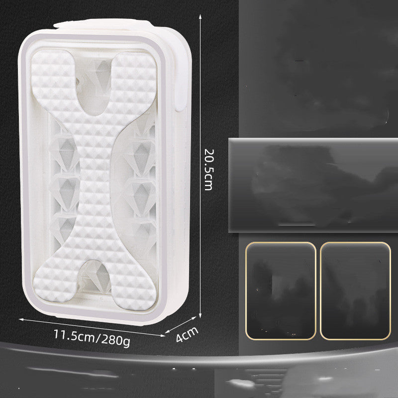 2in1 Portable Silicone Ice Cube Mold