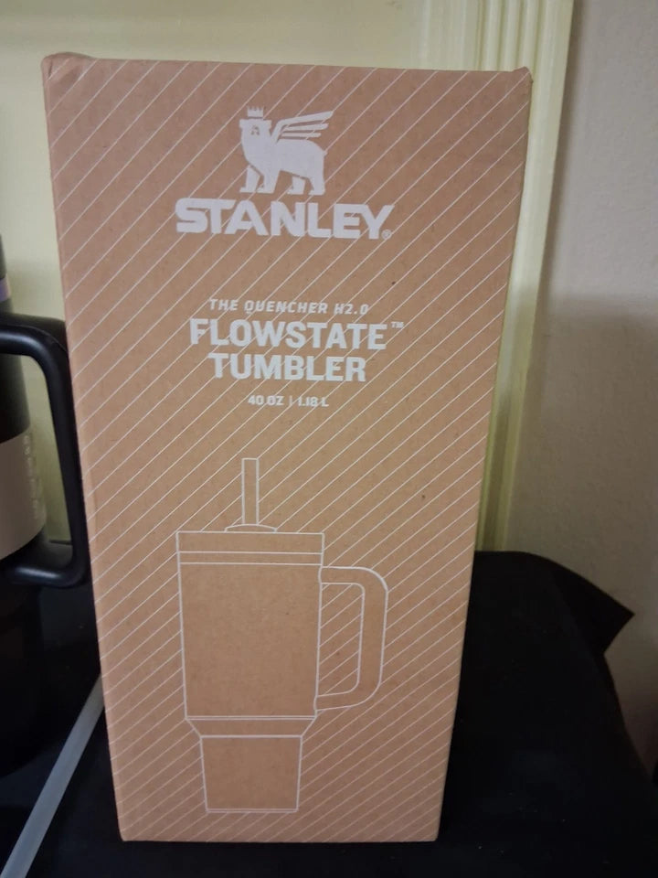 Brand New Stanley Quencher H2.0 FlowState 40oz Stainless Steel Tumbler